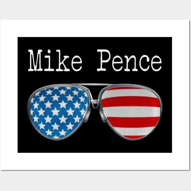 USA PILOT GLASSES - MIKE PENCE Wall Art by SAMELVES